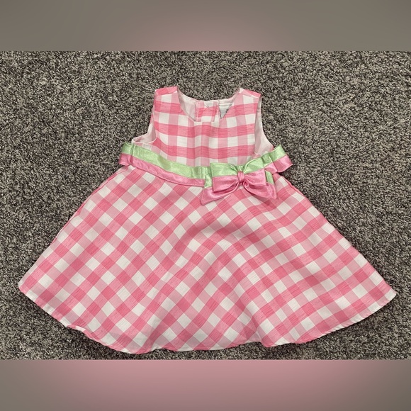 Youngland Pink Spring Dress - 18m - Picture 1 of 4
